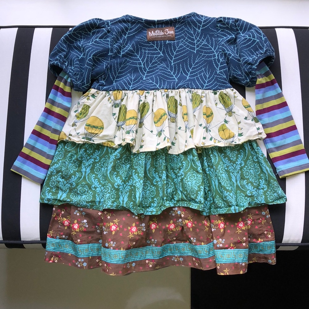 Matilda Jane Paint by Numbers Dress Sz 4